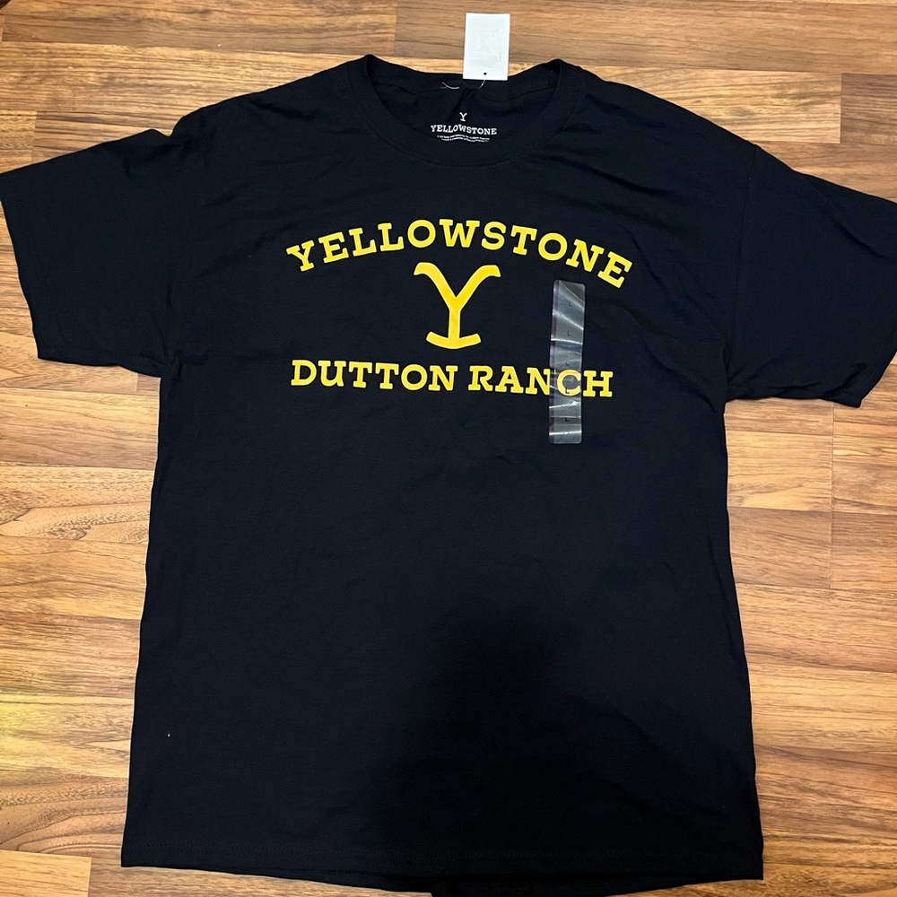 Official Yellowstone T-Shirt 100% Cotton Yellowstone Tee Dutton Short Sleeve